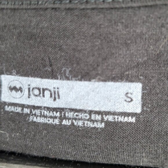 Janji Repeat Merino Long Sleeve Running Shirt Black Size Small - Picture 8 of 15